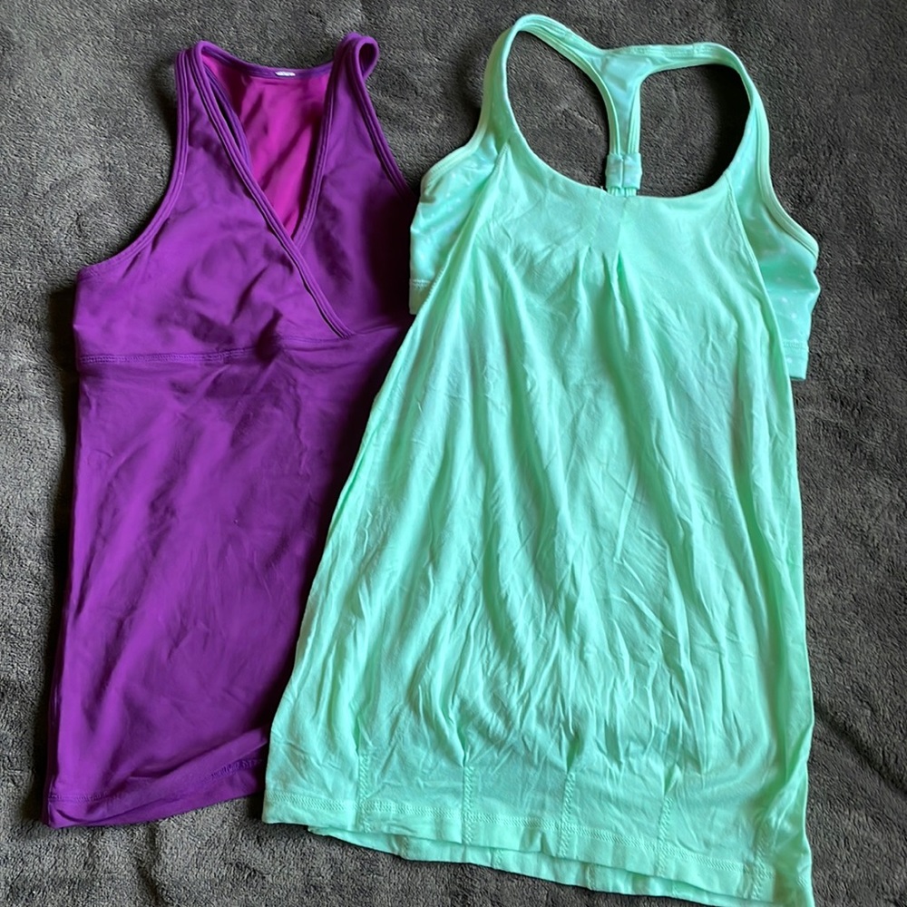 Lululemon tank top lot (size 6)
